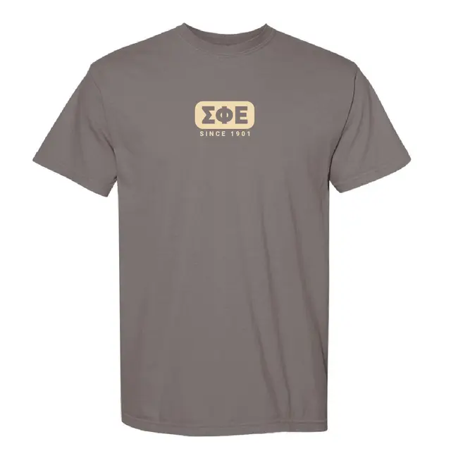 Sigma Phi Epsilon Bold Lettering PR Shirt 2