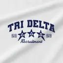Delta Delta Delta Star Graphic Rush Shirt
