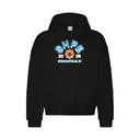 Society of Hispanic Professional Engineers Curved Text Gear Graphic PR Hoodie 2
