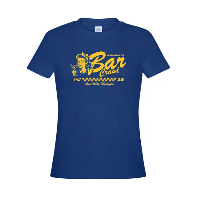 Sigma Sigma Sigma Retro Cocktail Illustration PR Shirt 2