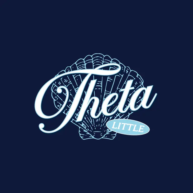 Kappa Alpha Theta Elegant Shell Big Little Reveal Tank