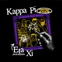 Kappa Pi Hand Drawn Portrait Frame PR Hoodie