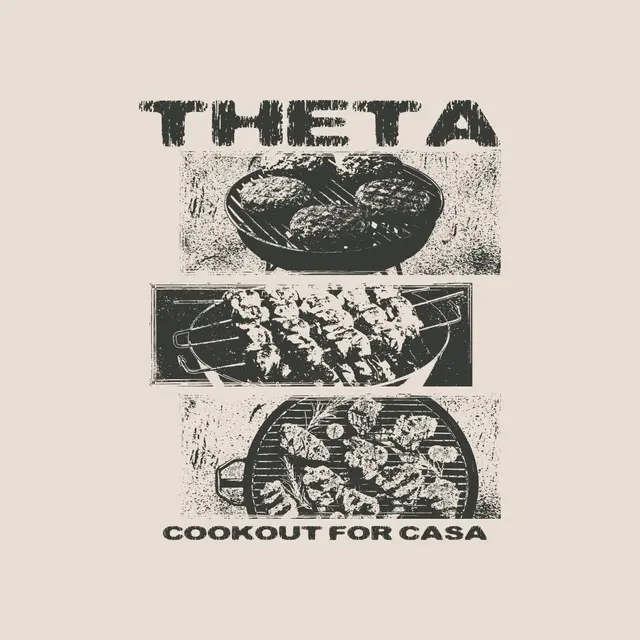 Kappa Alpha Theta Grill Graphics Cookout Philanthropy Shirt