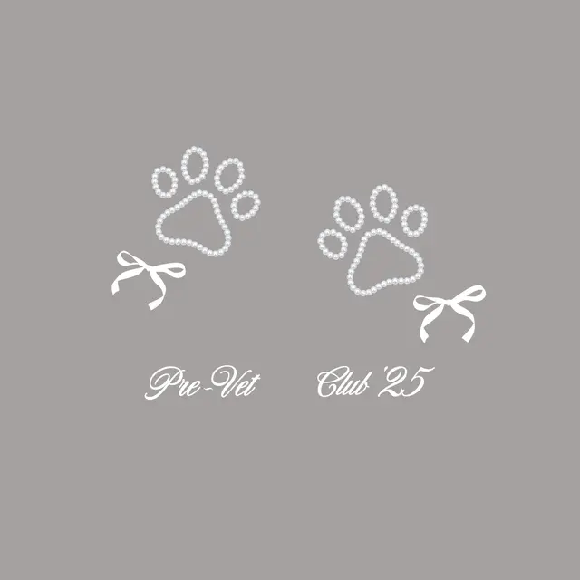 Pre-Vet Club Pearl Paw and Bow PR Hoodie