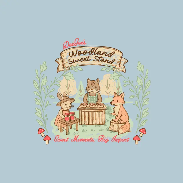 Delta Gamma Woodland Sweet Stand Philanthropy Shirt
