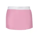 Fresh Prints Lexi Drawstring Mini Skort Light Pink White mto Back
