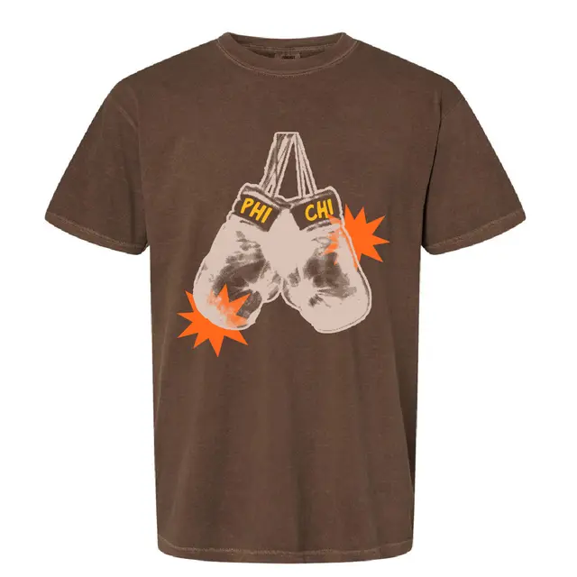 Phi Chi Theta Boxing Gloves PR Shirt 2