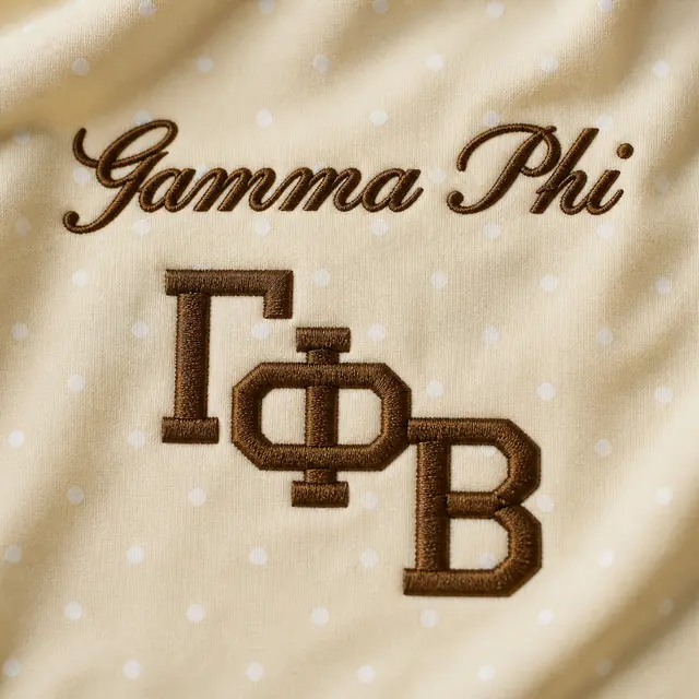 Gamma Phi Polka Dot Layout PR Shirt