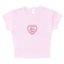 Alpha Gamma Delta Heart and Bow Bid Day Shirt 2