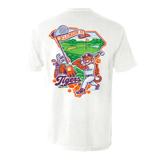 Sigma Kappa Clemson Tiger Golf Scene PR Shirt 2
