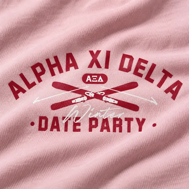 Alpha Xi Delta Crossed Arrows Date Party Hoodie