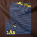 Sigma Alpha Epsilon Jaws Wavy Stripes Surfer Graphic Fall Rush Shirt