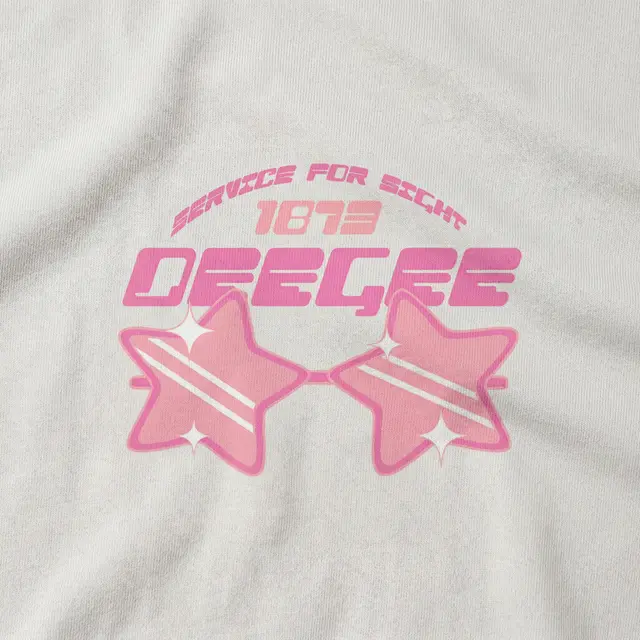 Delta Gamma Star Glasses Philanthropy Shirt