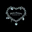 Delta Gamma Heart Chain with Charms Philanthropy Shirt
