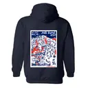 Sigma Alpha Epsilon Ski Scene Formal Hoodie 2