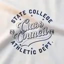 Class Council Hand Drawn Lettering PR Crewneck