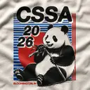 Chinese Students and Scholars Association Panda Design PR Shirt