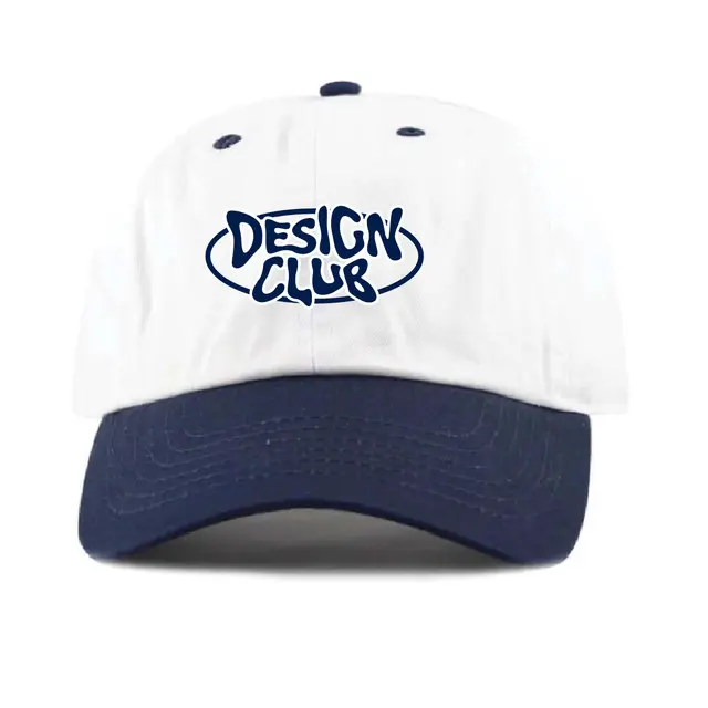 Design Club Bold Squiggly Text PR Hat 2