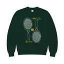 Alpha Gamma Delta Tennis Rackets Illustration PR Sweater 2
