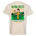 Alpha Delta Phi Green Jacket Illustration Rush Shirt 2