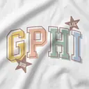 Gamma Phi Beta Block Lettering Big Little Reveal Sweater