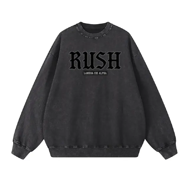 Lambda Chi Alpha Gothic Rush Crewneck 2