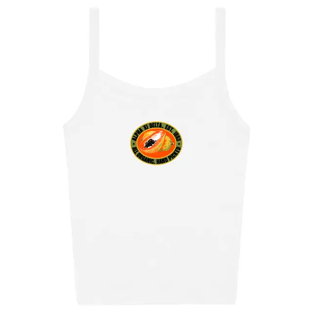 Alpha Xi Delta Papaya Graphic PR Tank 2