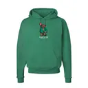 Theta Chi Teddy Bear with Balloon Date Party Hoodie 2