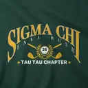 Sigma Chi Golf Clubs Wreath Rush Sweater