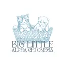 Alpha Chi Omega Basket Kittens Big Little Reveal Tank