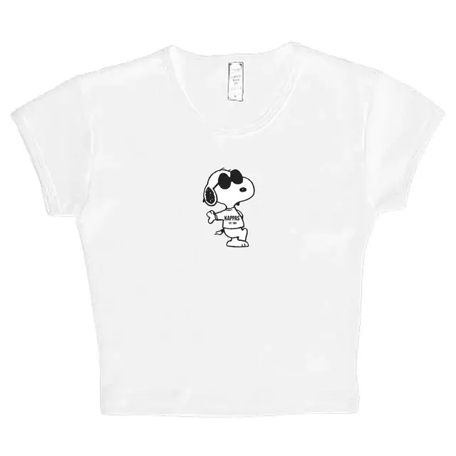 Kappa Phi Lambda Cool Snoopy Dog Graphic PR Shirt 2