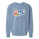 Alpha Gamma Delta AGD Playful Football Illustration Game Day Crewneck 2