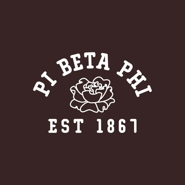 Pi Beta Phi Bold Floral PR Shirt