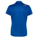 Adidas Women's 3-Stripes Shoulder Polo a325 Collegiate Royal Grey Three Back