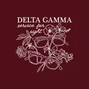Delta Gamma Floral Glasses Philanthropy Shirt