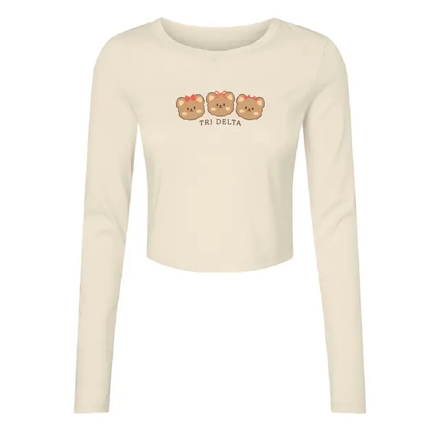 Delta Delta Delta Cute Bear Trio PR Shirt 2