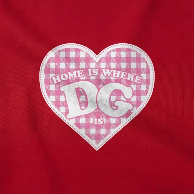 Delta Gamma Heart Checkered DG Rush Tank