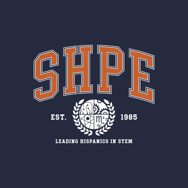 Society of Hispanic Professional Engineers Block Lettering PR Crewneck