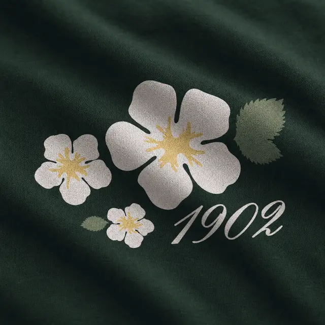 National Panhellenic Conference Floral Illustration PR Shorts
