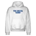 Delta Delta Delta Bold Block Text Mom's Day Hoodie 2