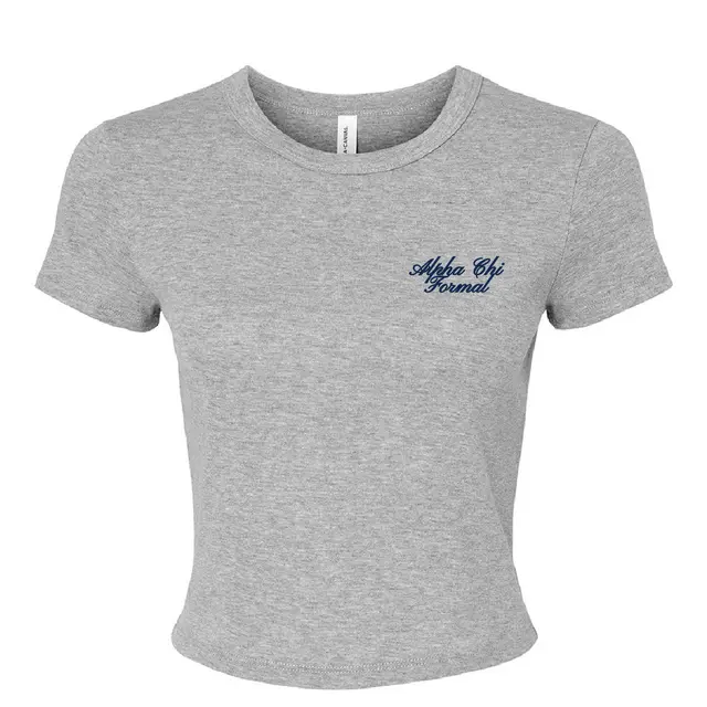 Alpha Chi Omega Elegant Script Formal Shirt 2