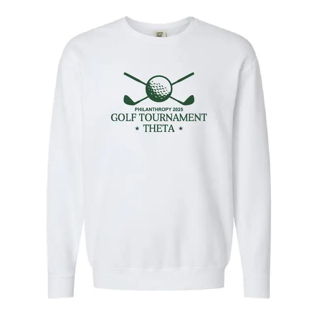 Kappa Alpha Theta Golf Clubs and Ball Philanthropy Crewneck 2