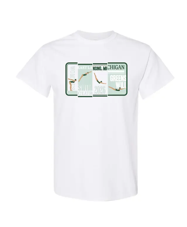 Swim Team Diver Illustrations PR Shirt