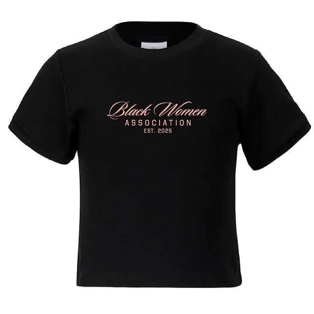 Black Women Association Elegant Script PR Shirt 2